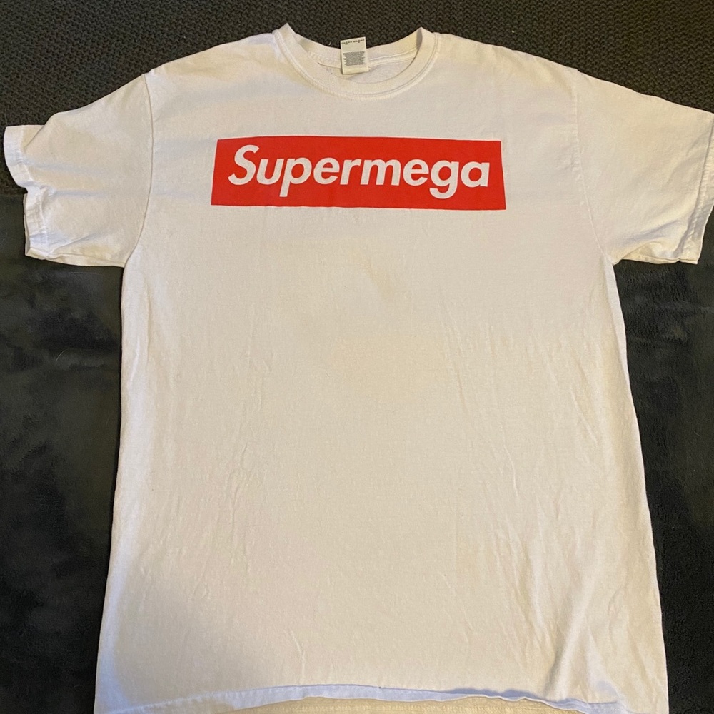 Supermega “Supreme” spoof t-shirt